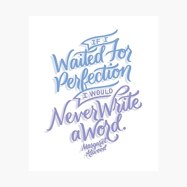 Item preview, I Would Never Write a Word designed and sold by polliadesign.