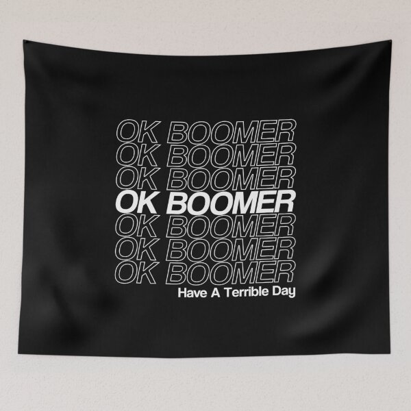 Item preview, Ok boomer Mask designed and sold by TekknoOutfits.