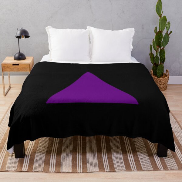 Item preview, Earth-Tone Purple Triangle designed and sold by AzamiThorn.