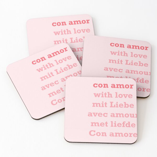 Item preview, con amor designed and sold by Kara J. Ammon.