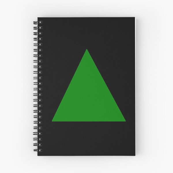 Item preview, Earth-Tone Green Triangle designed and sold by AzamiThorn.