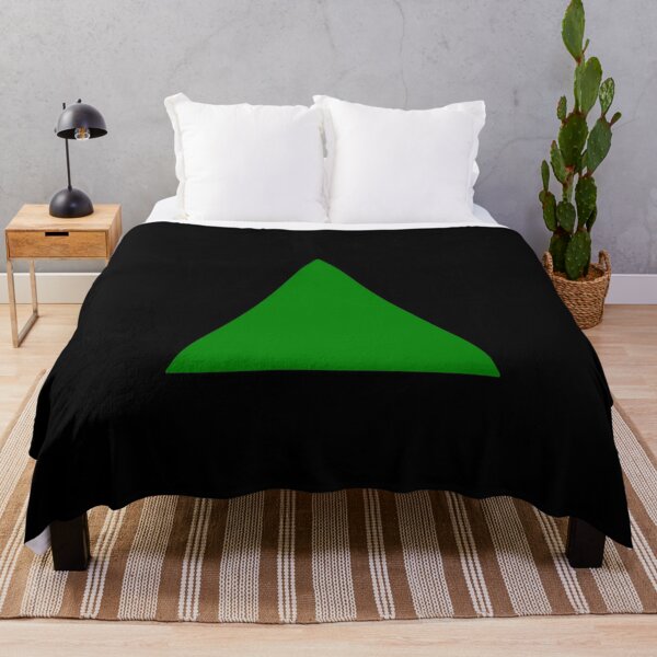 Item preview, Earth-Tone Green Triangle designed and sold by AzamiThorn.