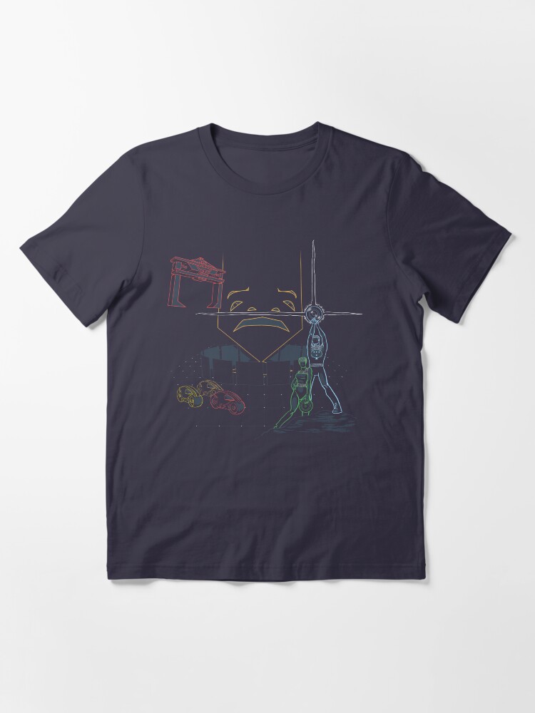Alternate view of In A Grid Far, Far Away Essential T-Shirt