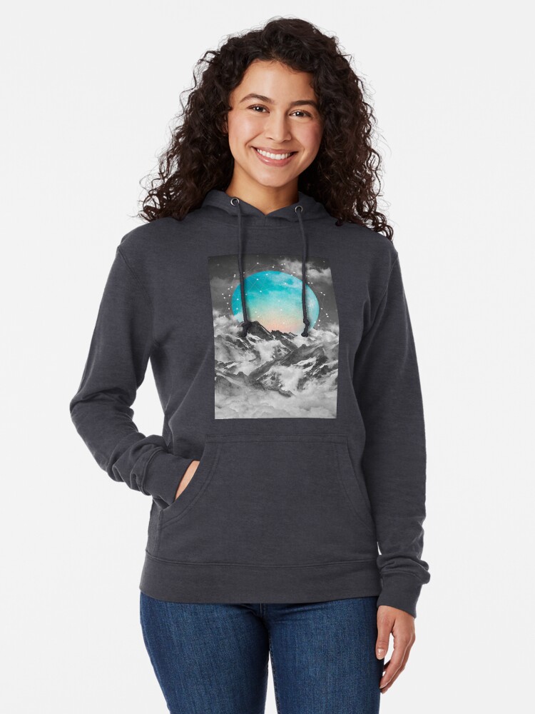 Alternate view of It Seemed To Chase the Darkness Away Lightweight Hoodie