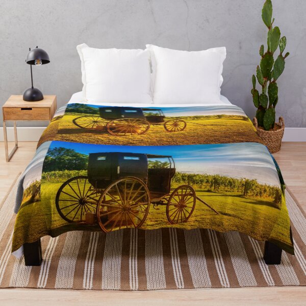 Item preview, Old Horse Buggy At Sunset 1 designed and sold by Robert Alsop.