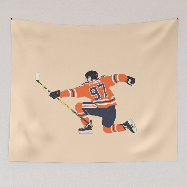 Item preview, connor mcdavid goal celly digital drawing designed and sold by aksav.