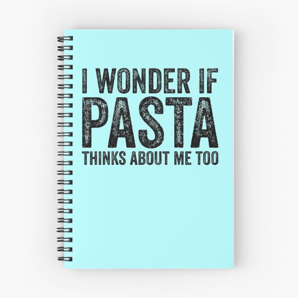 Item preview, I Wonder If Pasta Thinks About Me Too designed and sold by kamrankhan.
