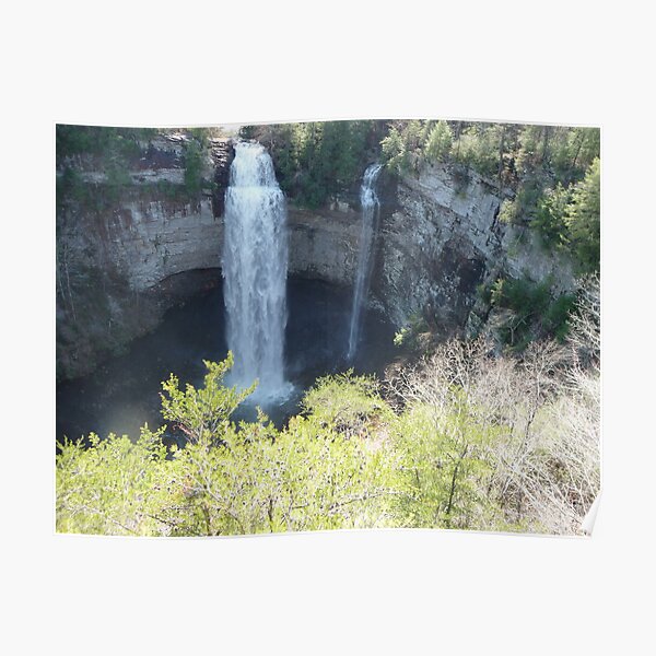 Piney Falls in Falls Creek Park. Poster