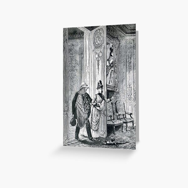 Item preview, Week of Kindness - Bird Man and Woman,  Max Ernst designed and sold by forgottenbeauty.