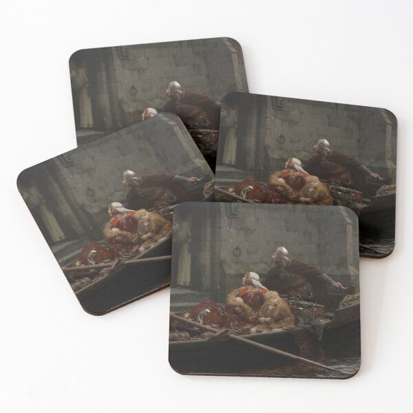 Item preview, In Time of Peril,  Edmund Leighton 1897 designed and sold by immortalpeaches.