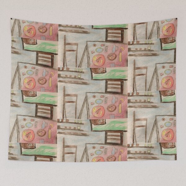 Item preview, Dinner at the window  designed and sold by Tonyasartprints.