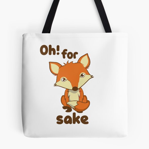 Item preview, Motivational Inspirational and Positive quote - Oh for fox sake typography text art by Word Fandom - wordfandom designed and sold by Kerry Pritchard.