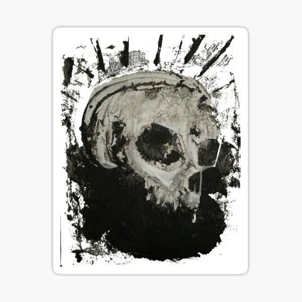 Skull King Sticker