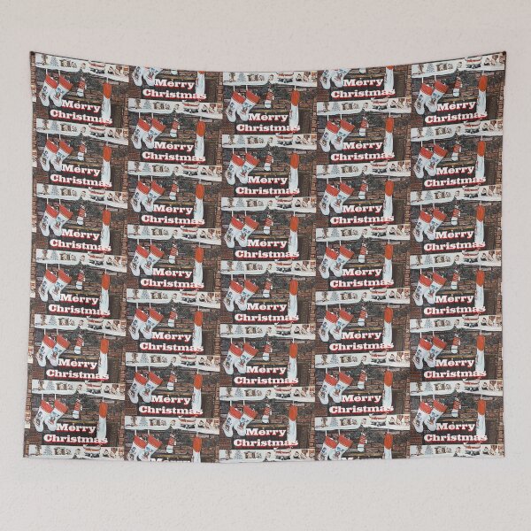 Item preview, Fireplace Holds Christmas Stockings designed and sold by kristalcurt.