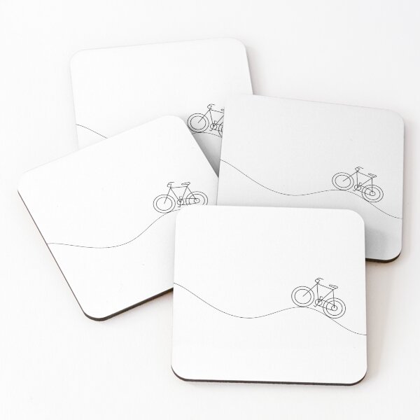 Item preview, Bike on rolling hills designed and sold by lucybrownlane.