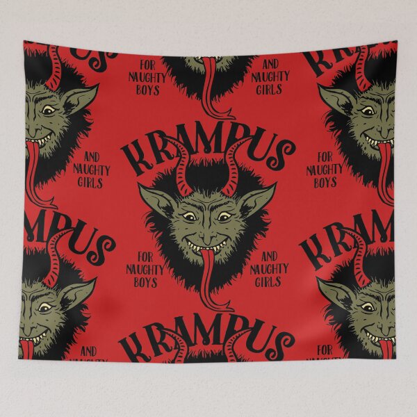 Item preview, Krampus Face Naughty designed and sold by OpheliaThree.