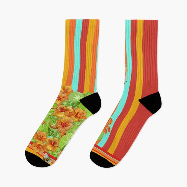 Item preview, Nasturtiums and Bees designed and sold by Hautforte.
