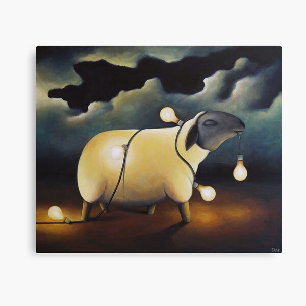 Party Sheep Canvas Print