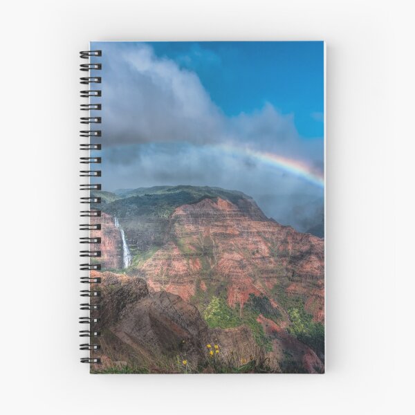 Item preview, Rainbow Over Waimea Canyon  designed and sold by Beverley Van Praagh.