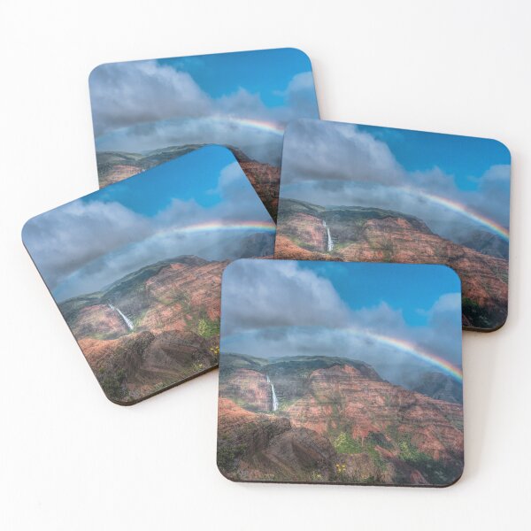 Item preview, Rainbow Over Waimea Canyon  designed and sold by Beverley Van Praagh.