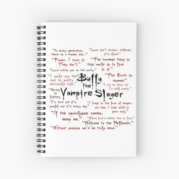 Item preview, Buffy the Vampire Slayer Quotes designed and sold by GiantSquid1.