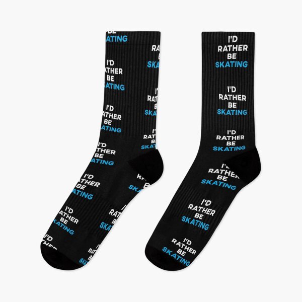 Item preview, I'd Rather Be Skating designed and sold by teesaurus.