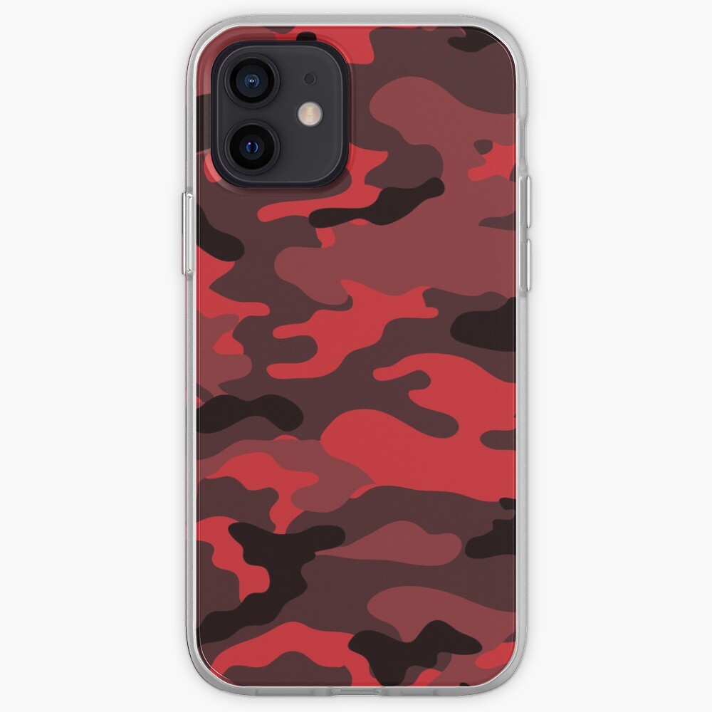 Red Camo iPhone Case & Cover