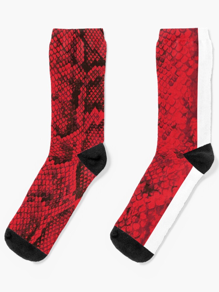 red net socks