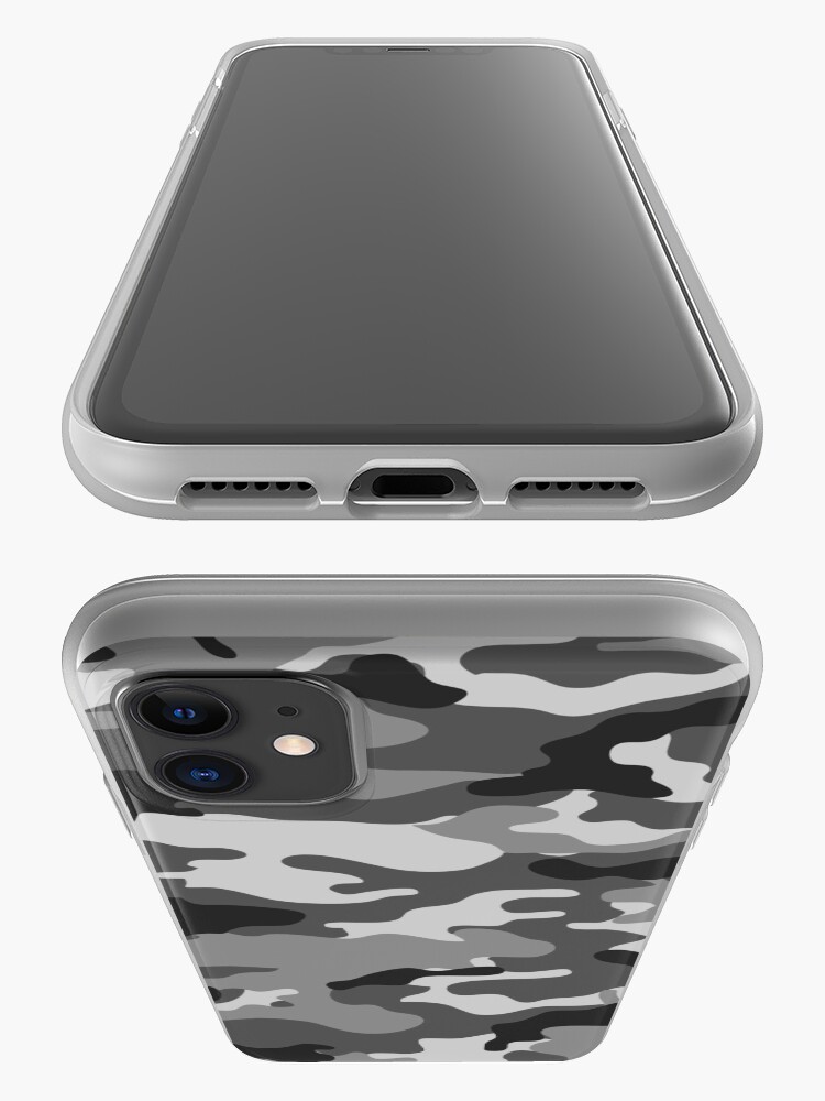 Alternate view of Gray Camo iPhone Case & Cover