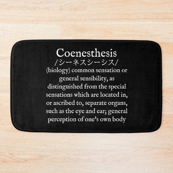 Item preview, C: Coenesthesis: Biology: Katakana Transliteration: Wear Your Dictionary designed and sold by WearYourWords.