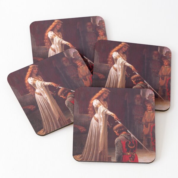 Item preview, The Accolade, Edmund Leighton 1901 designed and sold by immortalpeaches.