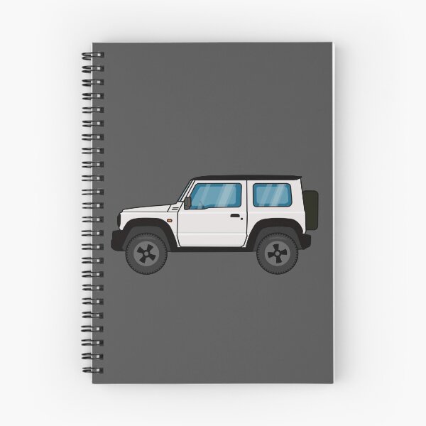 Item preview, 4x4 jimny new version 2019 white grey rim designed and sold by MandalaPics.