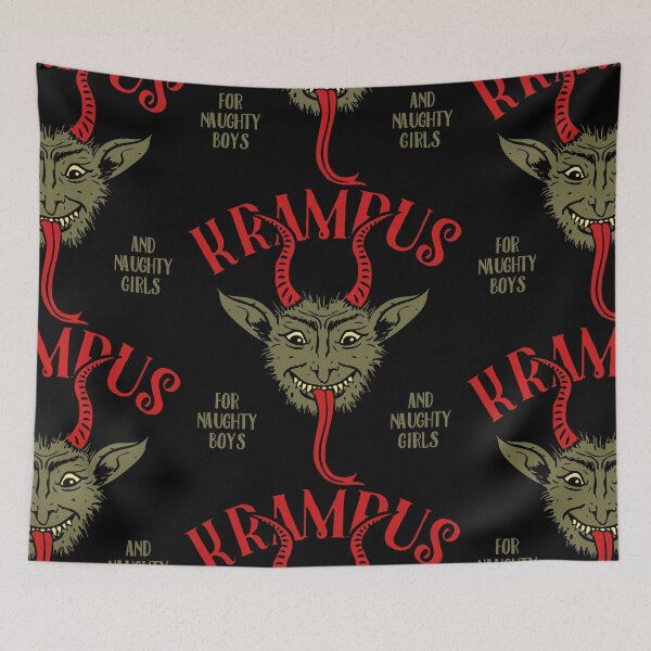 Item preview, Krampus Face Naughty designed and sold by OpheliaThree.
