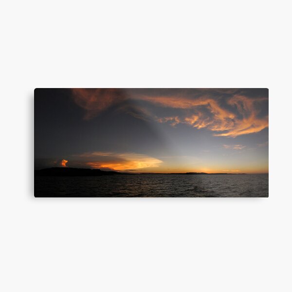 Thunderheads over Dampier Archipelago Metal Print