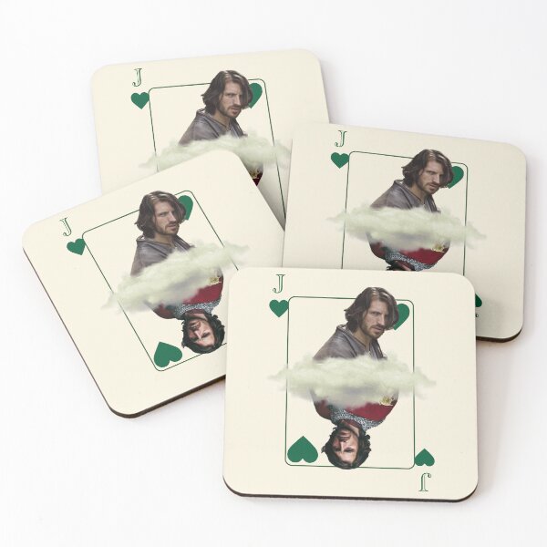 Item preview, Gwaine Jack of Hearts Playing Card  designed and sold by Tello1.