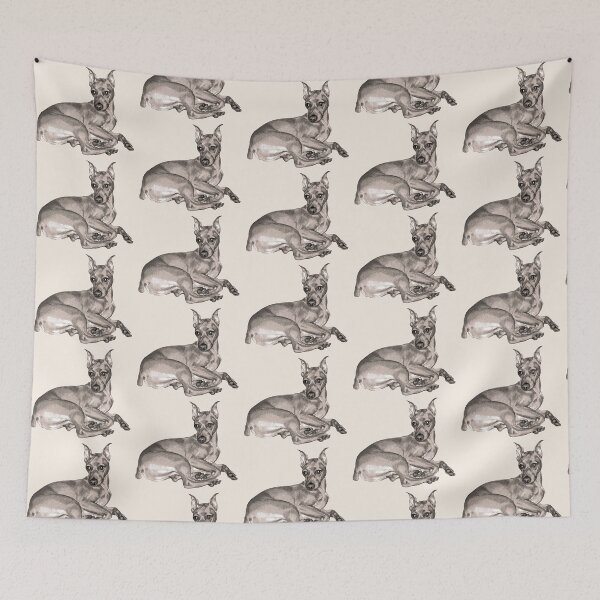 Item preview, Zen Mini Pinscher ~ Vintage designed and sold by Jane Oriel.