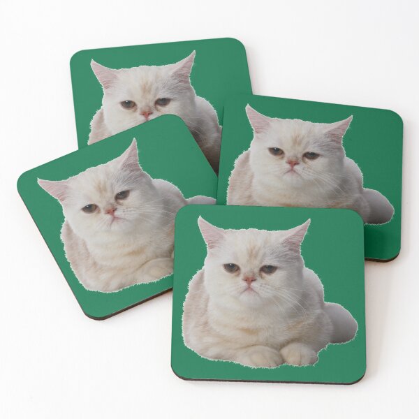 Item preview, GRUMPY KITTY ON DARTMOUTH GREEN designed and sold by PetsandBeyond.