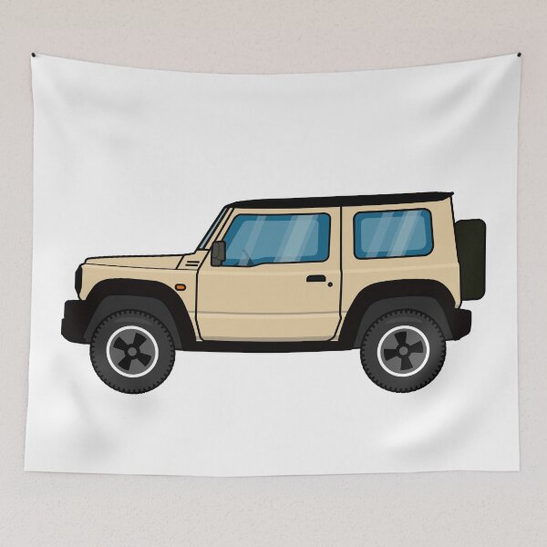 Item preview, 4x4 jimny new version 2019 sand designed and sold by MandalaPics.