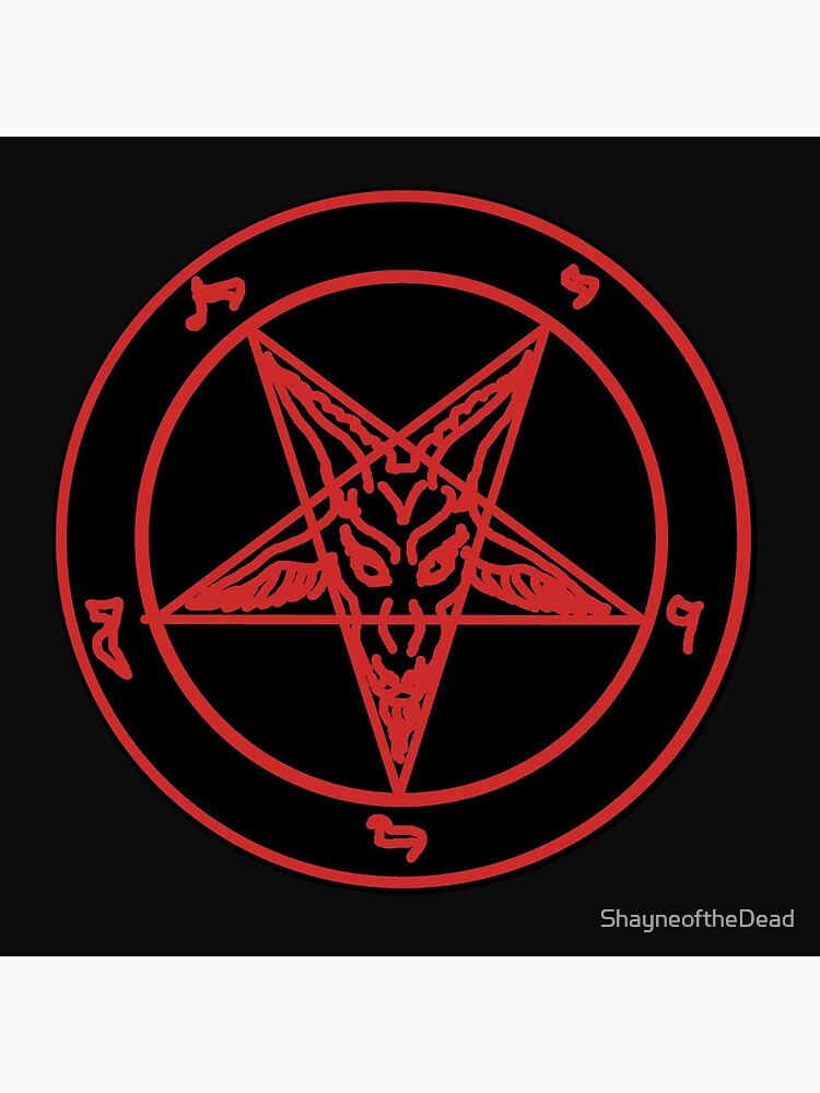 Red Baphomet by ShayneoftheDead