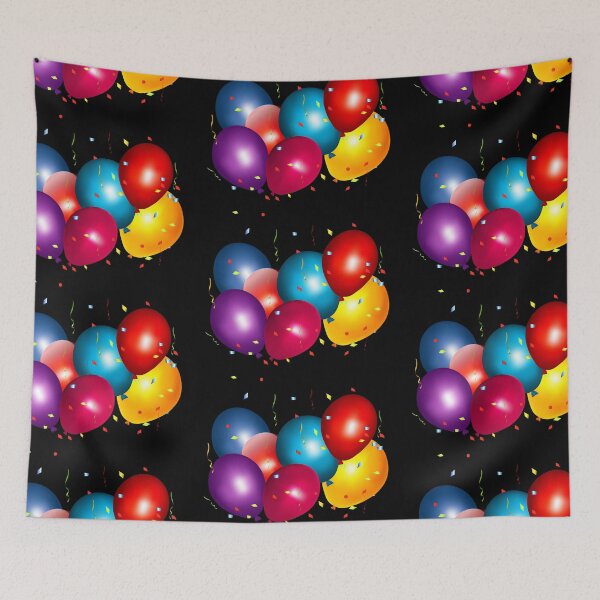 Item preview, COLORFUL CONFETTI BALLOONS designed and sold by PetsandBeyond.