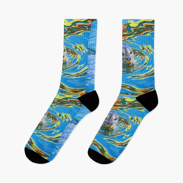 Item preview, Harbor Seal in reflected color designed and sold by LivingSeaimages.