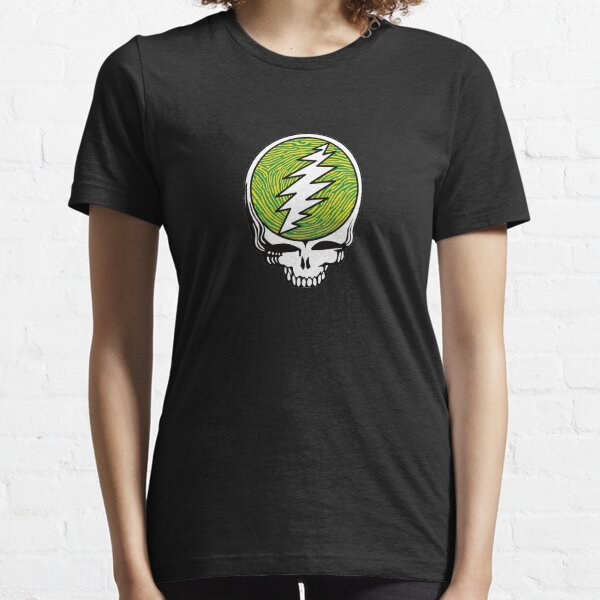 Steal Your Fingerprint - Yellow + Green Essential T-Shirt