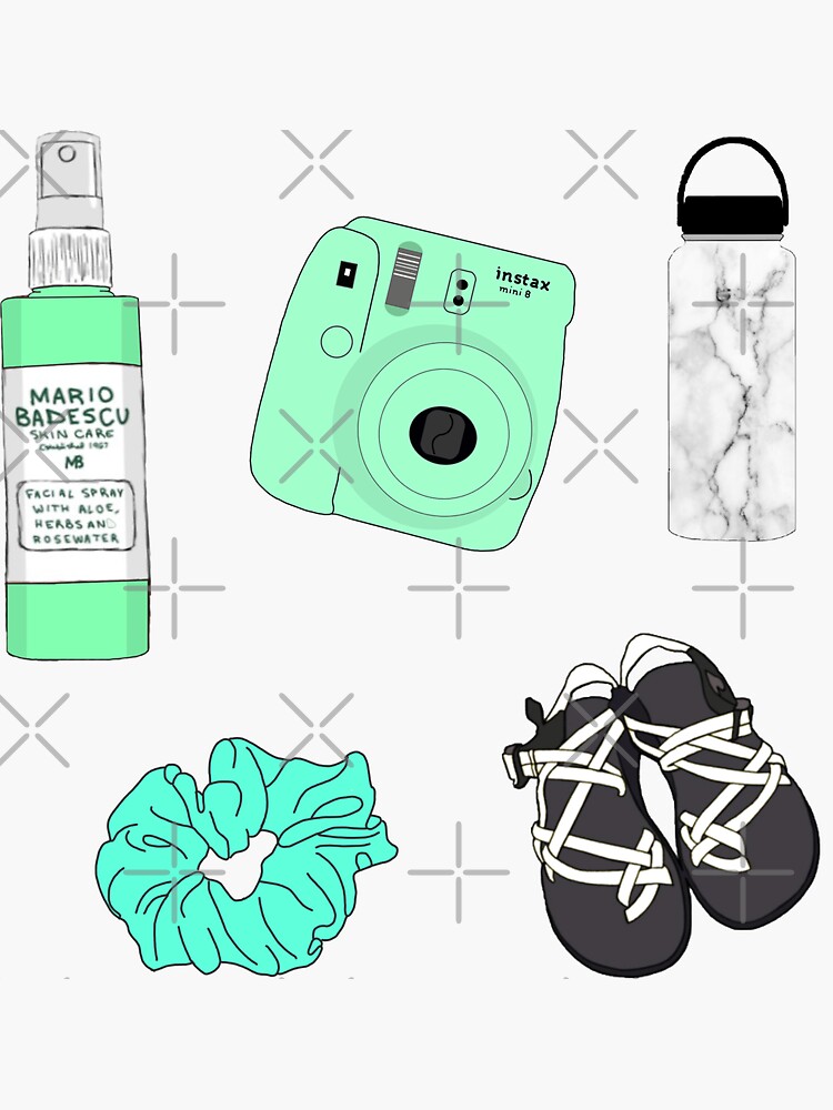 "Green Vsco Pack" Sticker by kathleenkwiat Redbubble