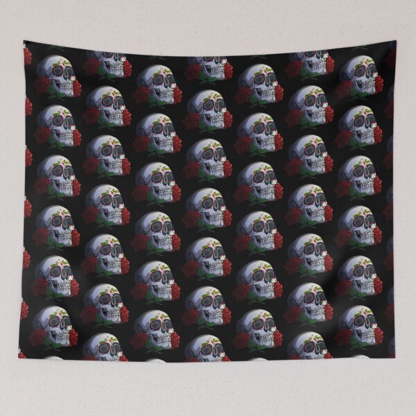 Item preview, DAY OF THE DEAD SKULL designed and sold by PetsandBeyond.