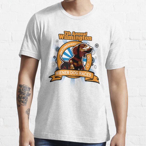 7th Annual Wilmington Wiener Dog Races Essential T-Shirt for Sale by Rich  Anderson