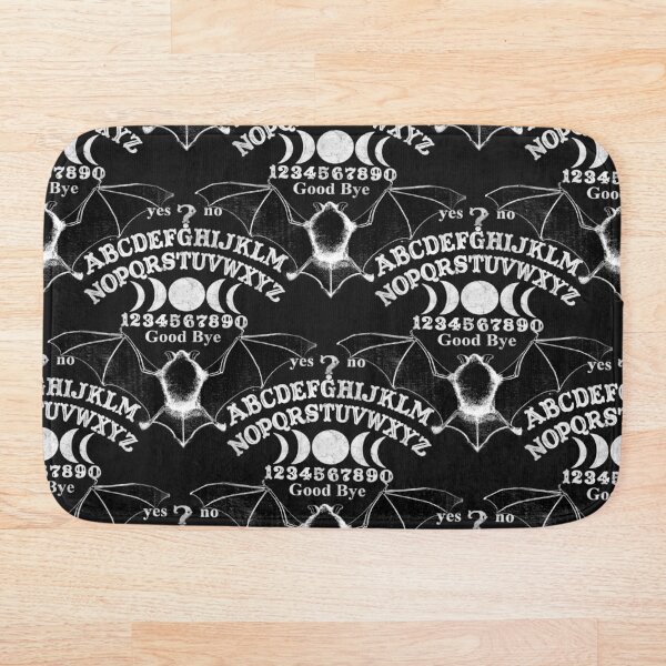 Witch Board Bats Bath Mat