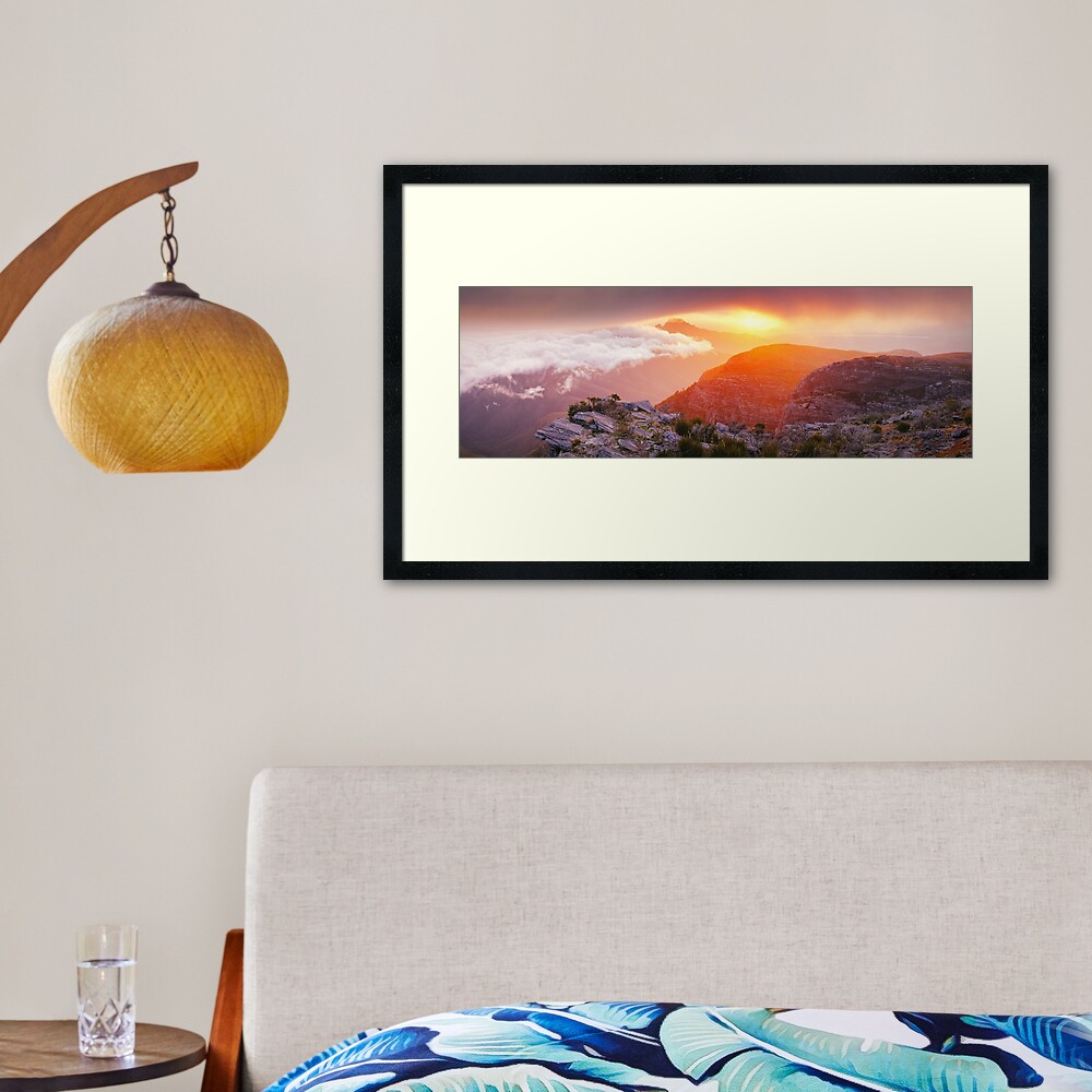 Bluff Knoll Summit View Stirling Ranges, Western Australia Framed Art Print