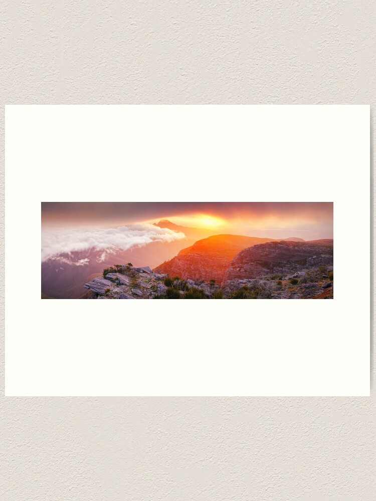 Alternate view of Bluff Knoll Summit View Stirling Ranges, Western Australia Art Print