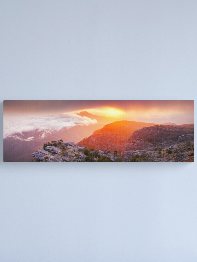 Alternate view of Bluff Knoll Summit View Stirling Ranges, Western Australia Canvas Print