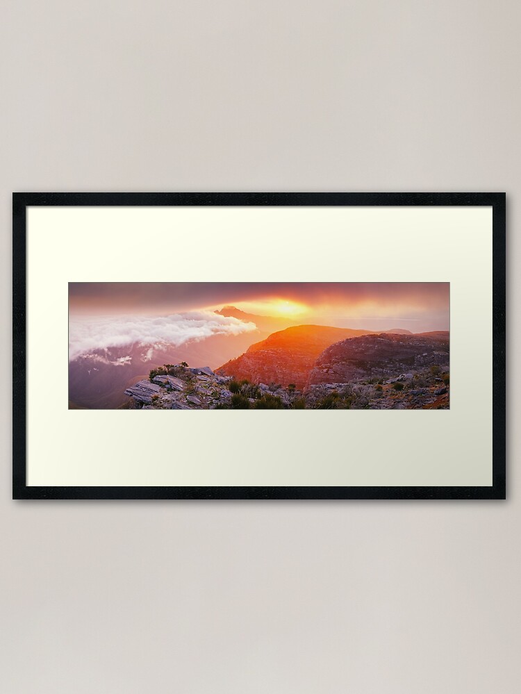Alternate view of Bluff Knoll Summit View Stirling Ranges, Western Australia Framed Art Print
